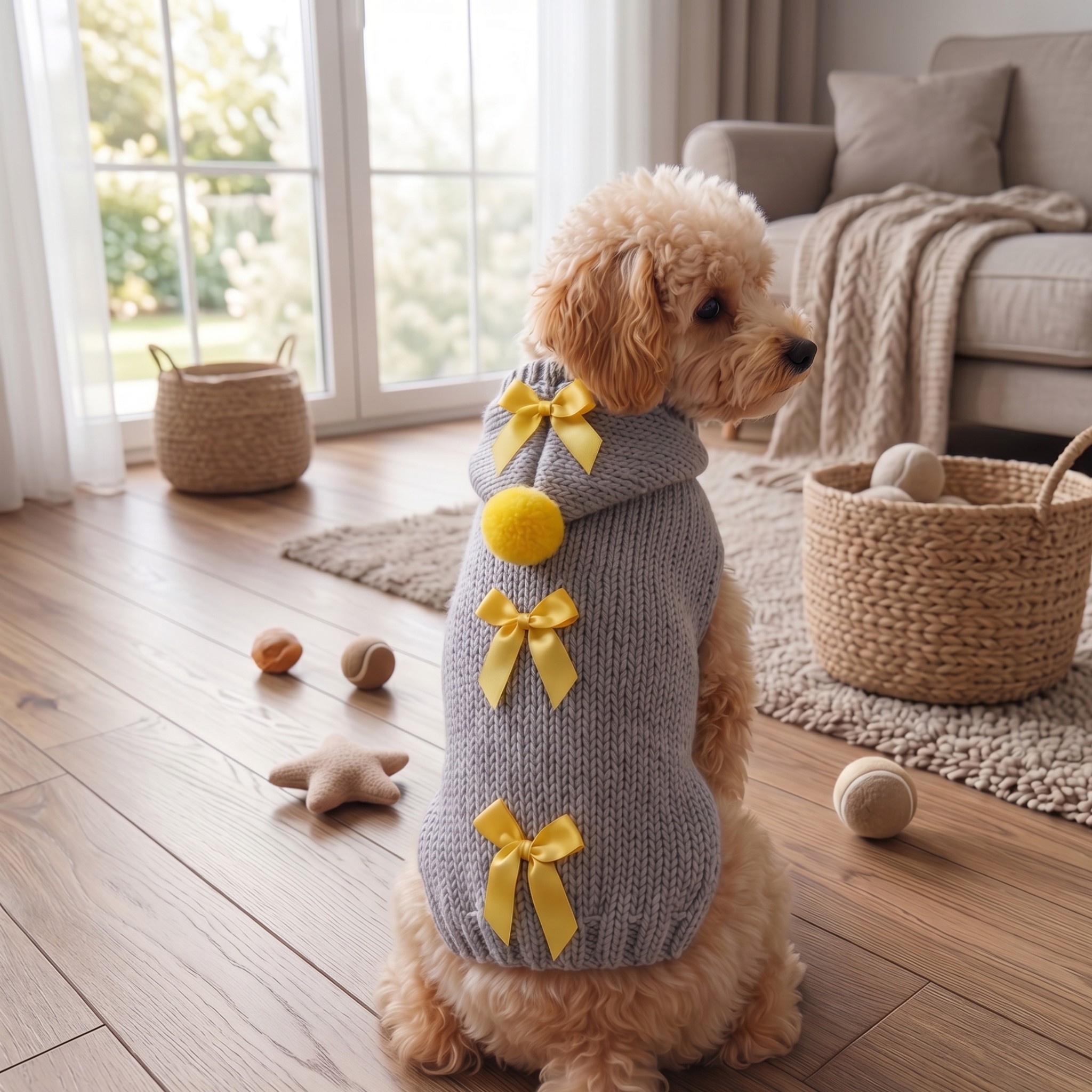 Maglione Artigianale per Cani DolceZampa – Fatto a Mano